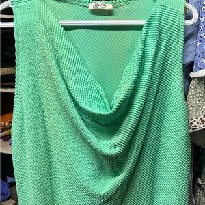 Blouse in Vibrant Green